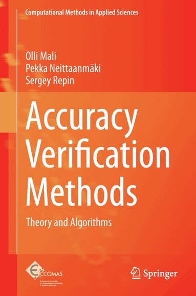 Olli Mali, Pekka Neittaanmäki, Sergey Repin - Accuracy Verification Methods, Inbunden