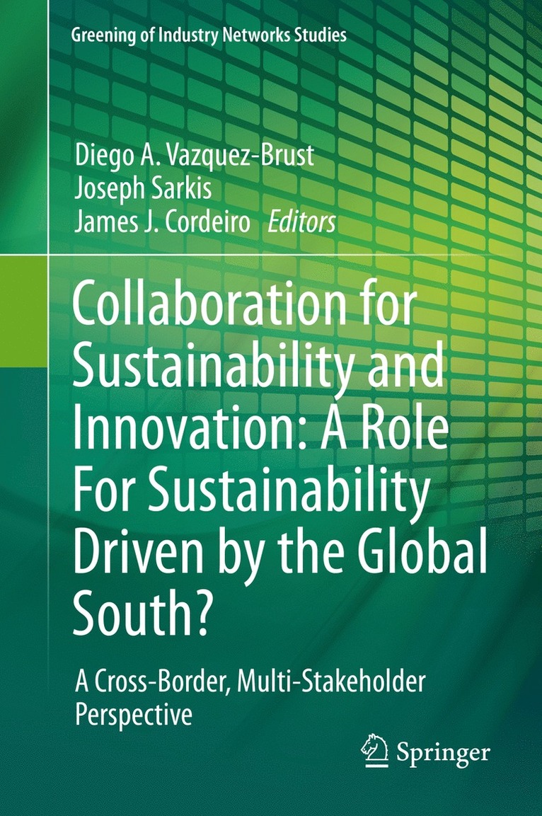 Diego A. Vazquez-Brust, Joseph Sarkis, James J. Cordeiro - Collaboration for Sustainability and Innovation: A Role For Sustainability Driven by the Global South?, Inbunden