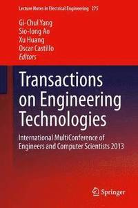 bokomslag Transactions on Engineering Technologies