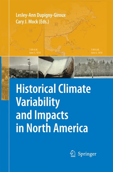 bokomslag Historical Climate Variability and Impacts in North America