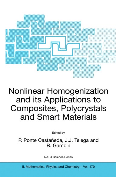 bokomslag Nonlinear Homogenization and its Applications to Composites, Polycrystals and Smart Materials