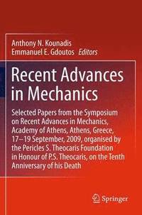 bokomslag Recent Advances in Mechanics