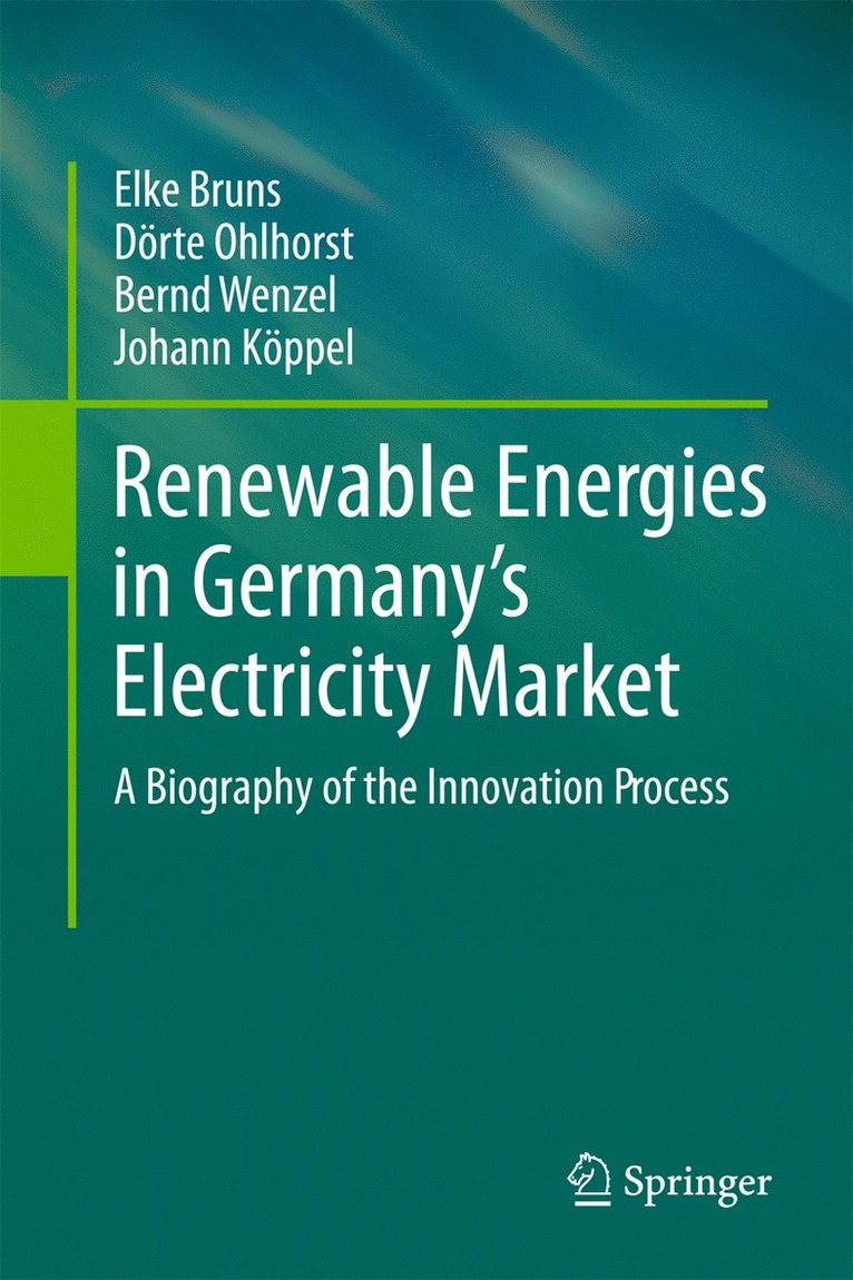 Renewable Energies in Germanys Electricity Market 1