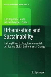 bokomslag Urbanization and Sustainability