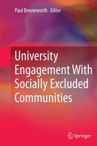 bokomslag University Engagement With Socially Excluded Communities