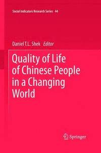 bokomslag Quality of Life of Chinese People in a Changing World