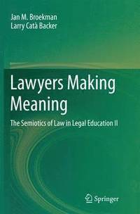 bokomslag Lawyers Making Meaning