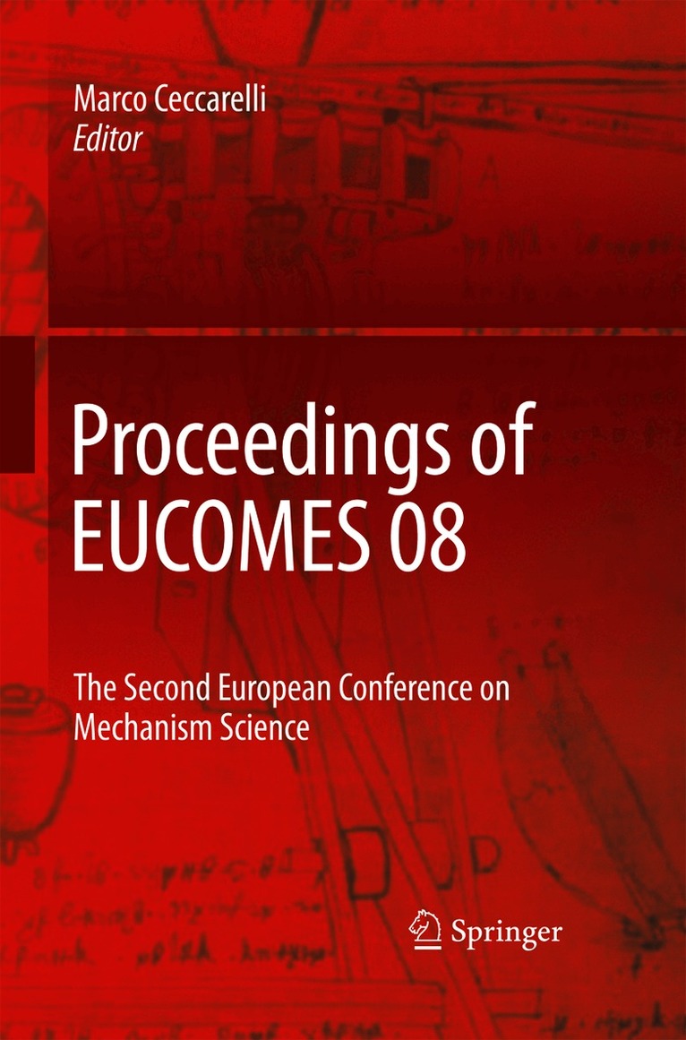 Marco Ceccarelli - Proceedings of EUCOMES 08, Häftad
