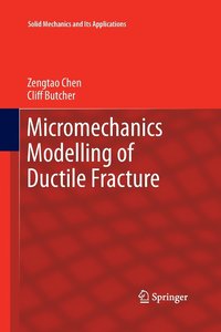 bokomslag Micromechanics Modelling of Ductile Fracture