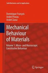 bokomslag Mechanical Behaviour of Materials