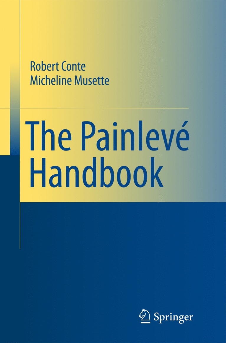 Painlevé Handbook