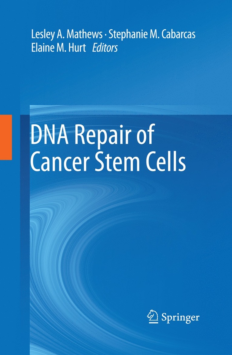 Lesley A Mathews, Stephanie M Cabarcas, Elain Hurt, Lesley A. Mathews, Stephanie M. Cabarcas - DNA Repair of Cancer Stem Cells, Häftad