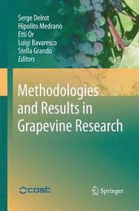 bokomslag Methodologies and Results in Grapevine Research
