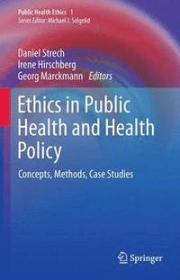 bokomslag Ethics in Public Health and Health Policy