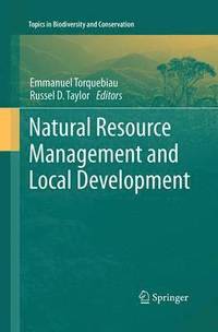 bokomslag Natural Resource Management and Local Development