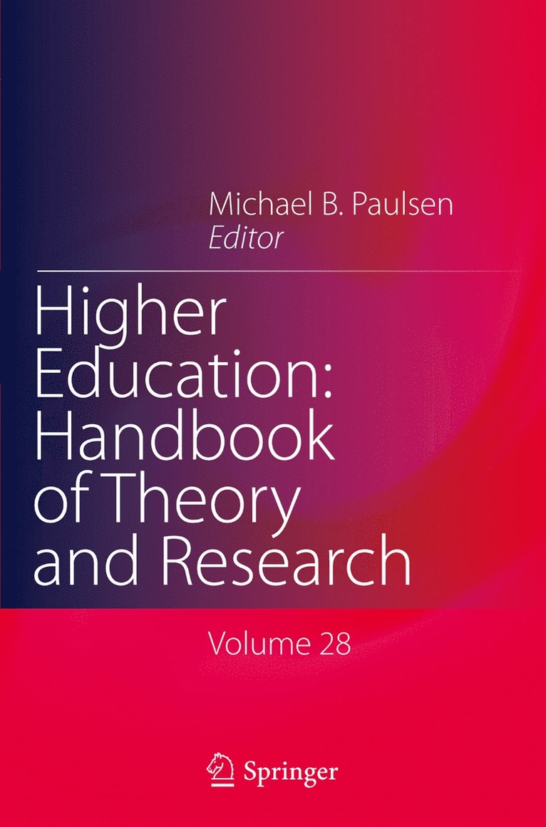 Michael B. Paulsen - Higher Education: Handbook of Theory and Research, Häftad