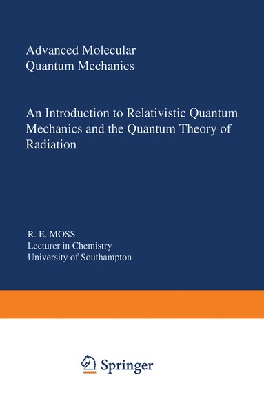 bokomslag Advanced Molecular Quantum Mechanics