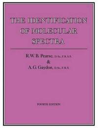 bokomslag The Identification of Molecular Spectra