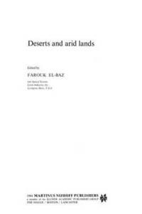 bokomslag Deserts and arid lands