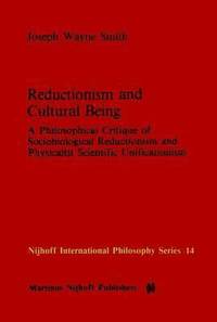 bokomslag Reductionism and Cultural Being