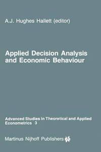 bokomslag Applied Decision Analysis and Economic Behaviour