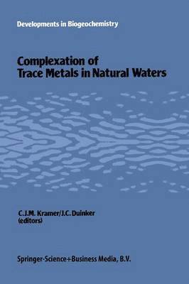 bokomslag Complexation of trace metals in natural waters