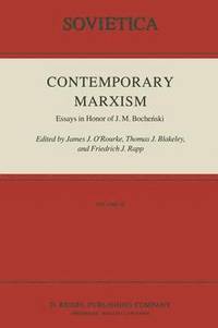 bokomslag Contemporary Marxism