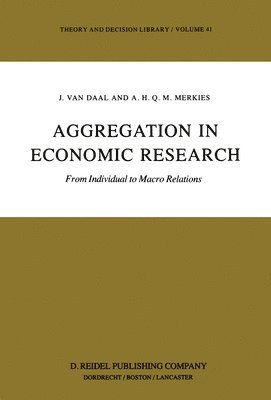 Aggregation in Economic Research 1