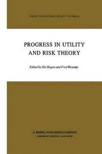 bokomslag Progress in Utility and Risk Theory