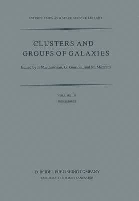 bokomslag Clusters and Groups of Galaxies