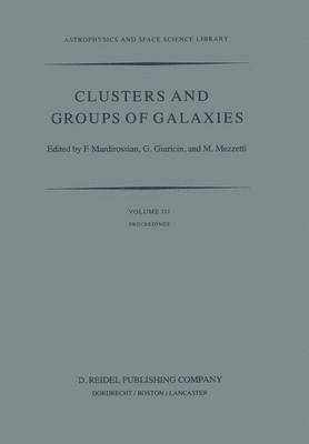 bokomslag Clusters and Groups of Galaxies