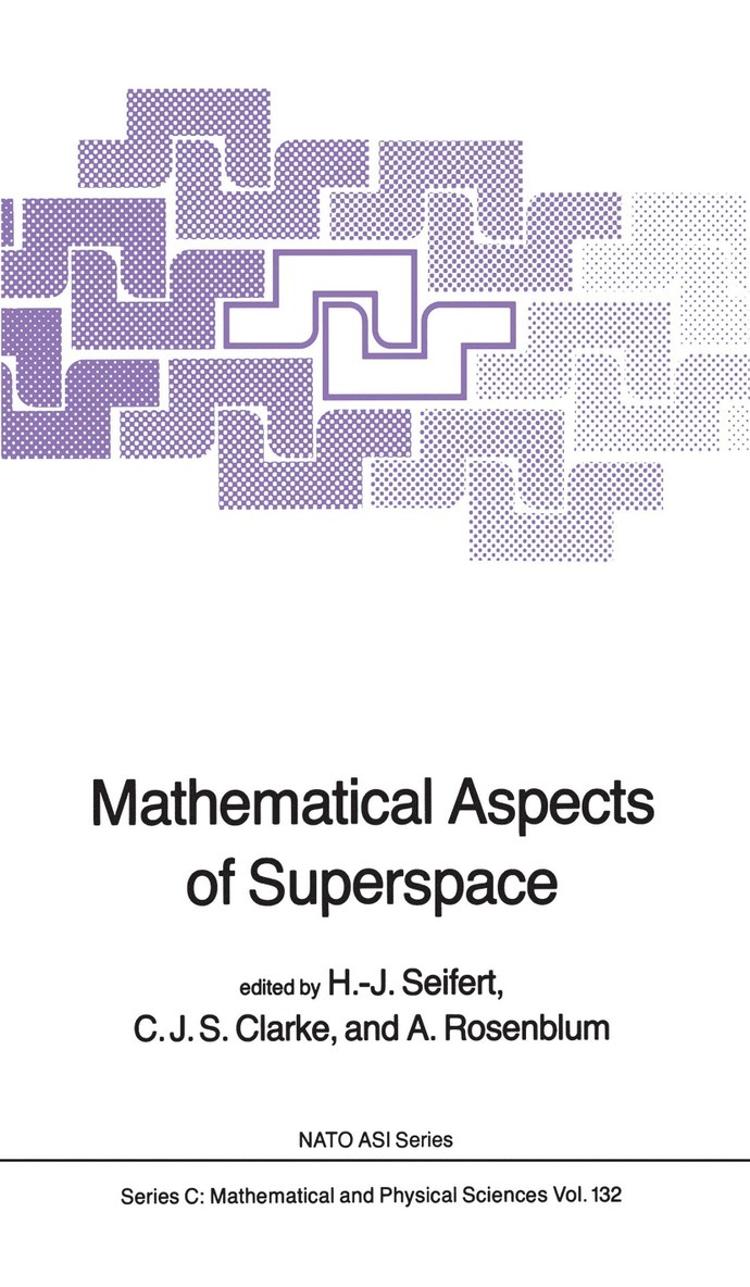 H.J. Seifert, C.J.S. Clarke, A. Rosenblum, H. J. Seifert, C. J. S. Clarke - Mathematical Aspects of Superspace, Häftad