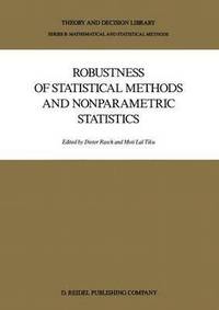 bokomslag Robustness of Statistical Methods and Nonparametric Statistics