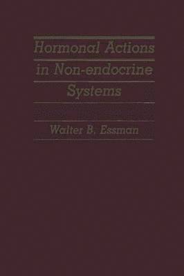 bokomslag Hormonal Actions in Non-endocrine Systems