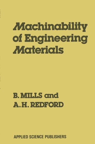 bokomslag Machinability of Engineering Materials