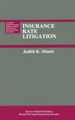 bokomslag Insurance Rate Litigation