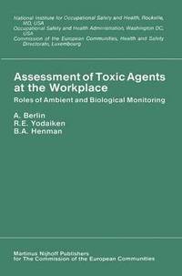 bokomslag Assessment of Toxic Agents at the Workplace