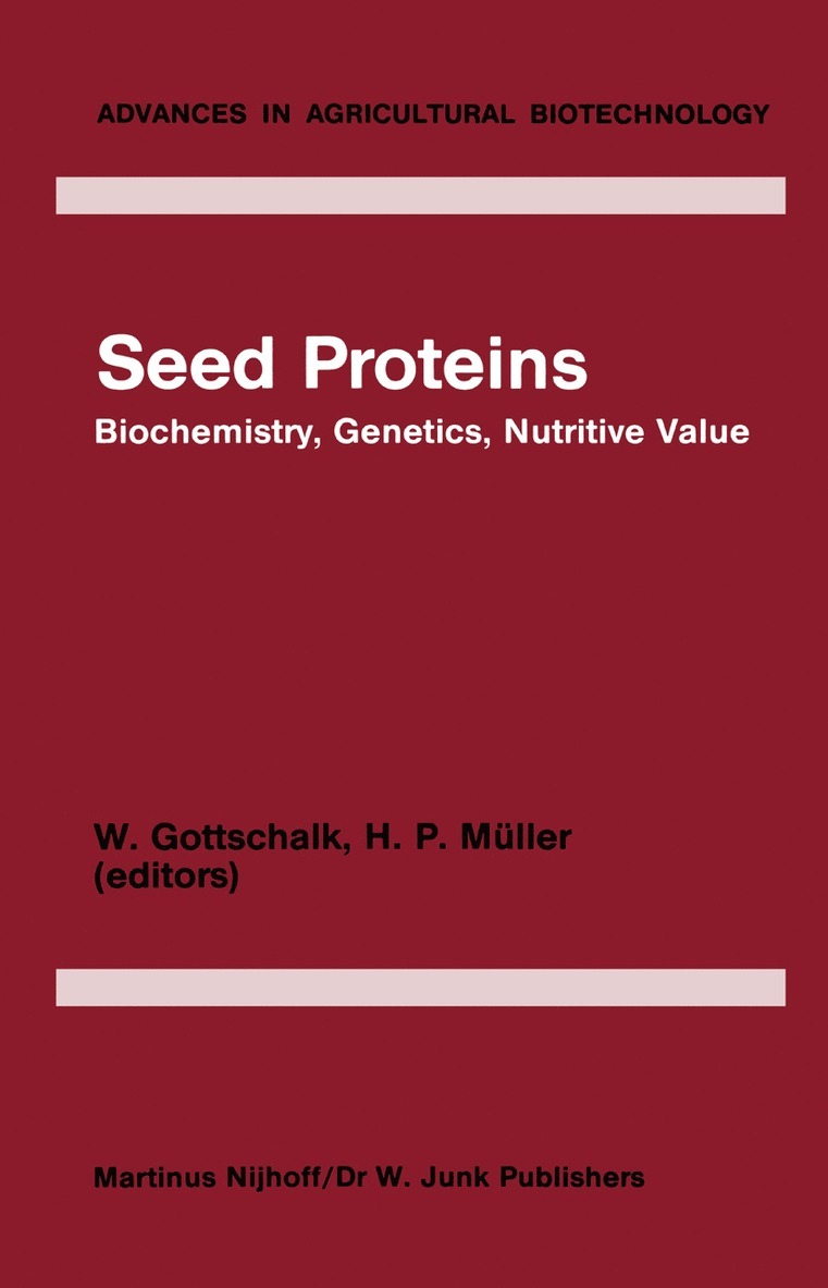 W. Gottschalk, H.P. Müller, H. P. Müller - Seed Proteins, Häftad