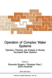 bokomslag Operation of Complex Water Systems