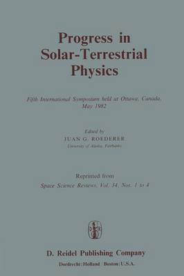 bokomslag Progress in Solar-Terrestrial Physics