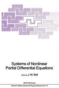 bokomslag Systems of Nonlinear Partial Differential Equations