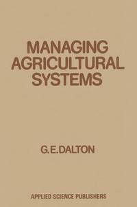 bokomslag Managing Agricultural Systems