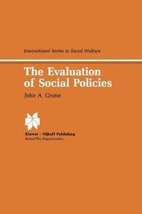 bokomslag Evaluation of Social Policies