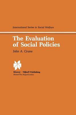 bokomslag Evaluation of Social Policies