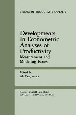 Developments in Econometric Analyses of Productivity 1