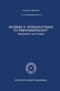 bokomslag Husserls Introductions to Phenomenology