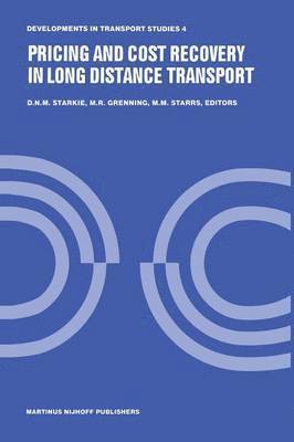 bokomslag Pricing and Cost Recovery in Long Distance Transport