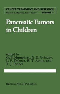 bokomslag Pancreatic Tumors in Children