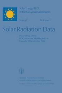 bokomslag Solar Radiation Data