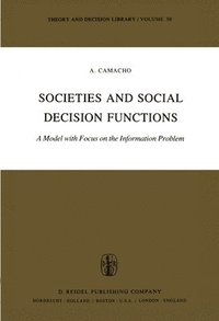 bokomslag Societies and Social Decision Functions